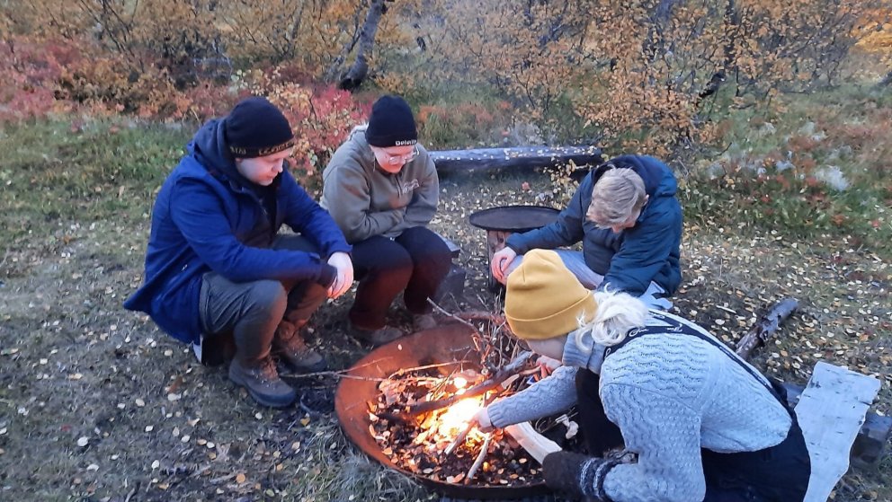 Alvöru óbyggðaferð með öllu tilheyrandi