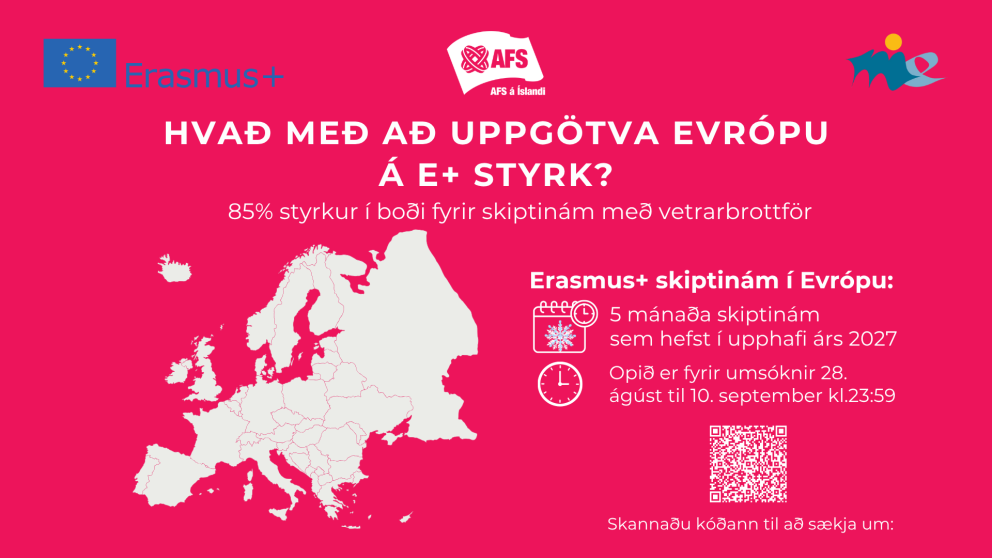 Viltu fara út sem skiptinemi?