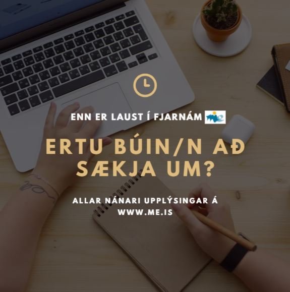 Enn pláss í fjarnám