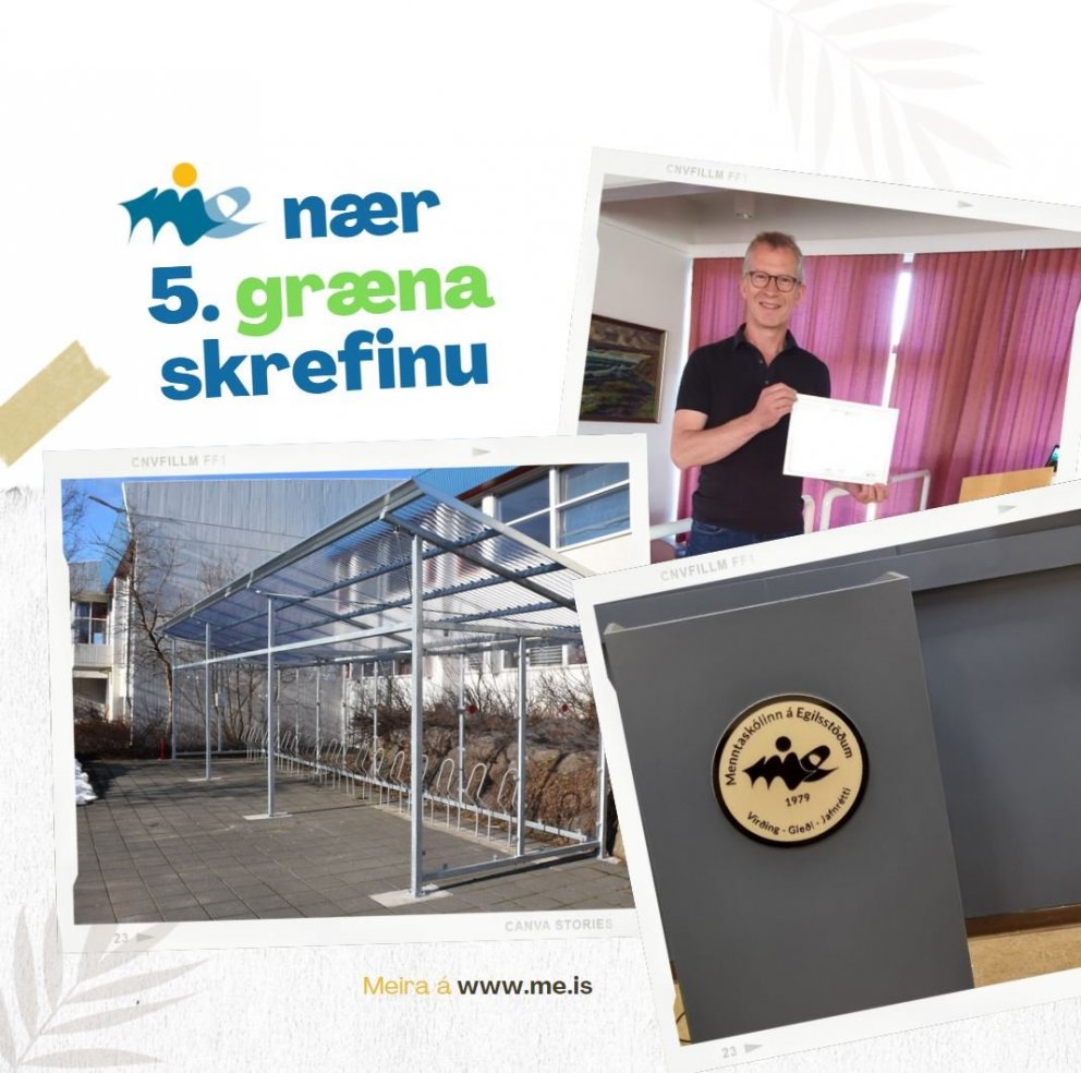 ME náði 5. græna skrefinu.