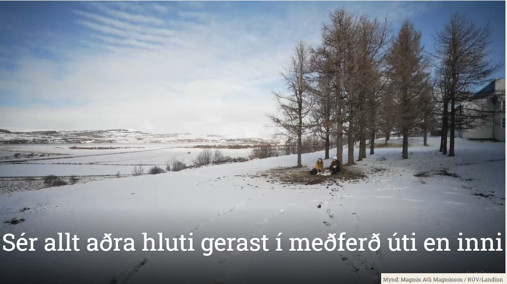 ME í Landanum - Sér allt aðra hluti gerast í meðferð úti en inni