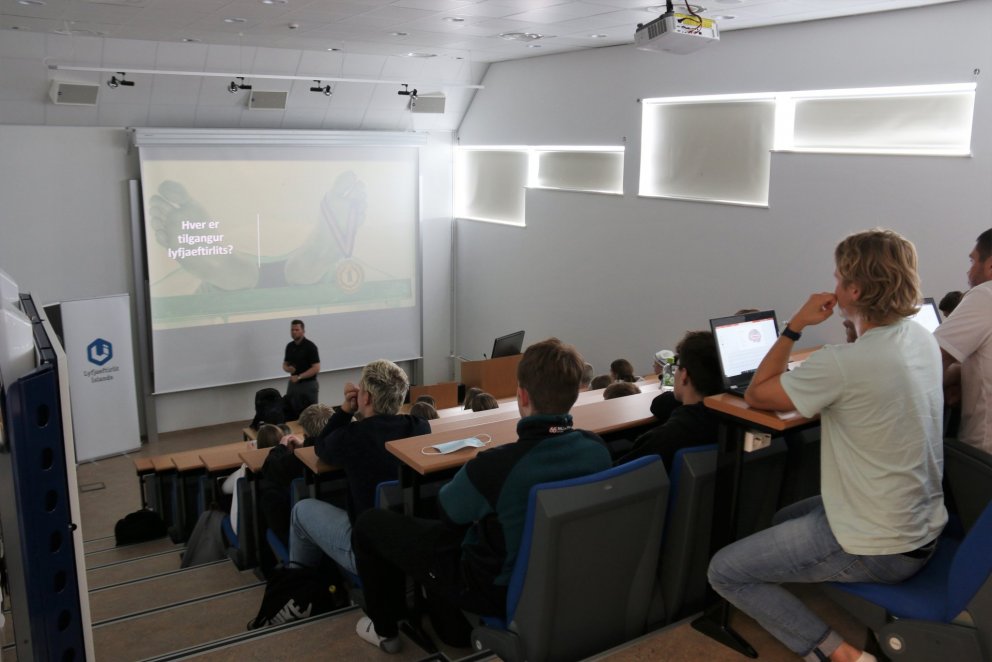 heimsókn frá ÍSÍ