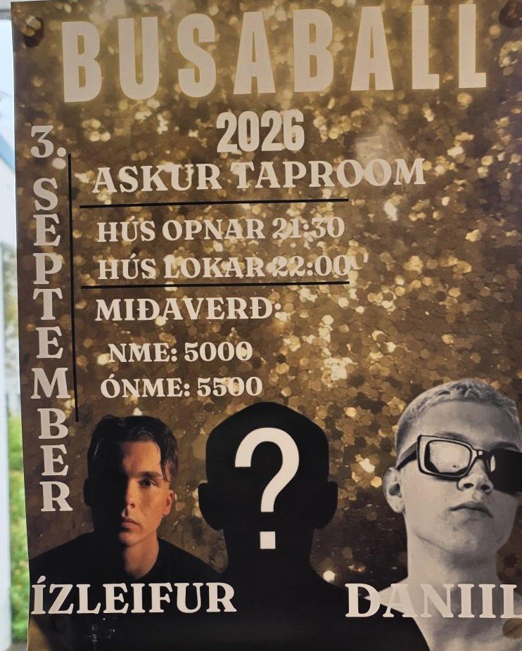 Að afloknu nýnemaballi
