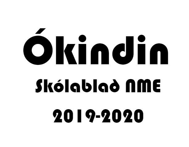 Ókindin, skólablað NME 2019-2020