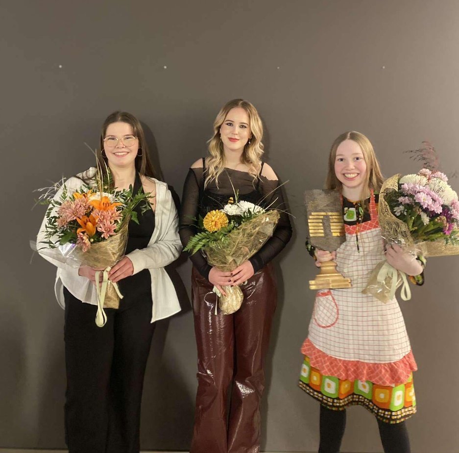 Fyrstu 3 sætin: Stefanía Þórdís, Dögun og Gyða eftir Barkann desember 2023