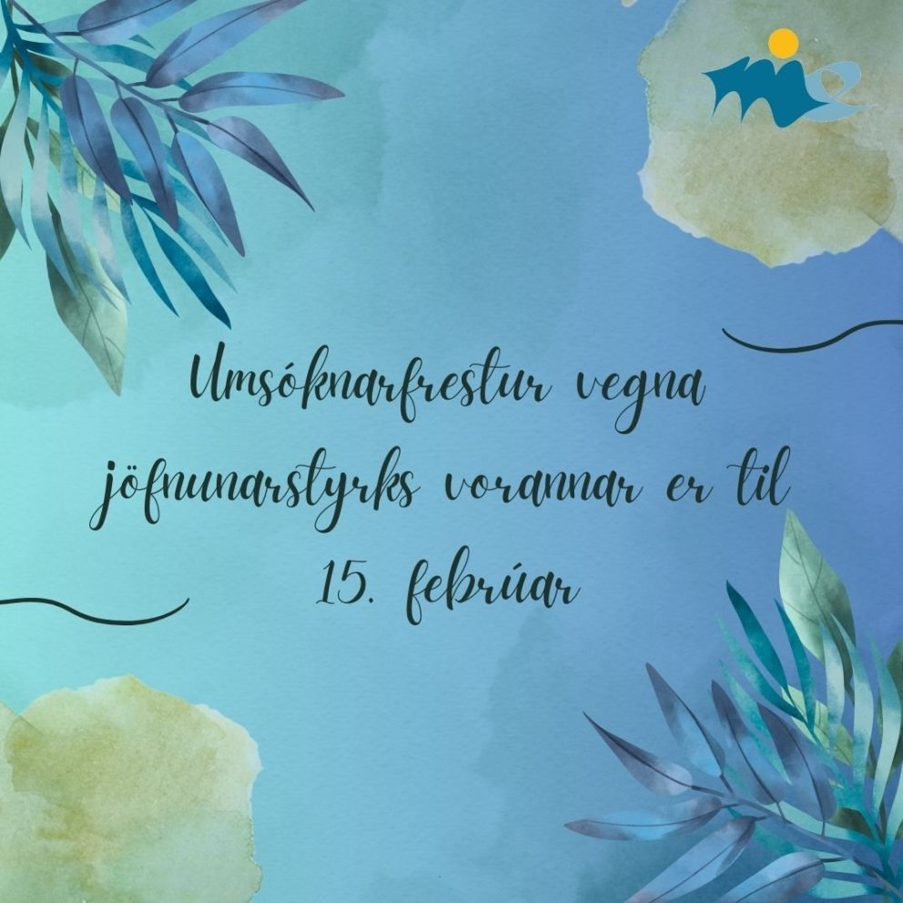 Opið fyrir umsóknir um jöfnunarstyrk