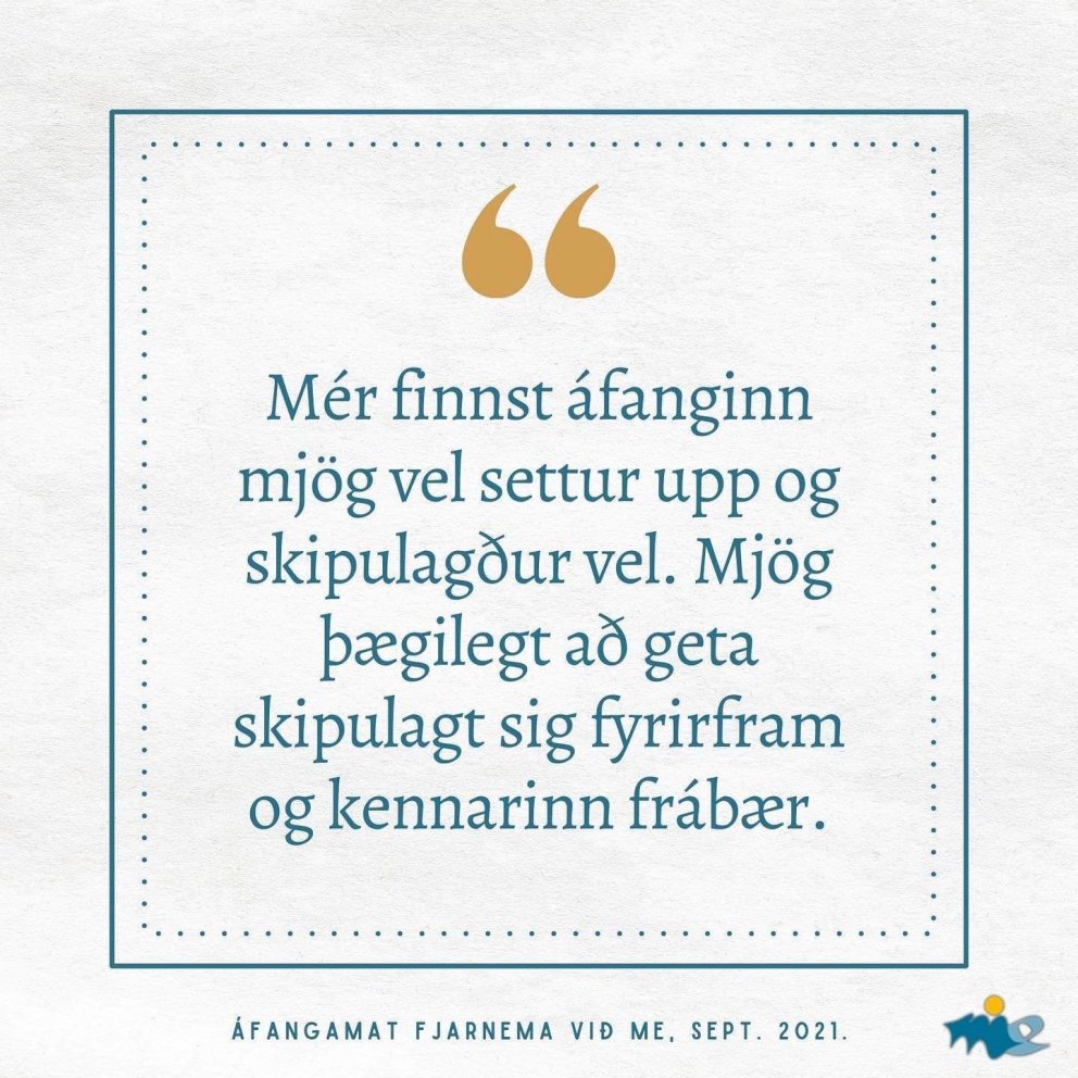 Umsóknarfrestur í fjarnám framlengdur