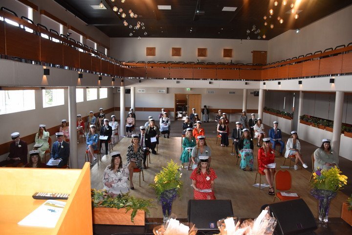 Útskrift við ME vorið 2020