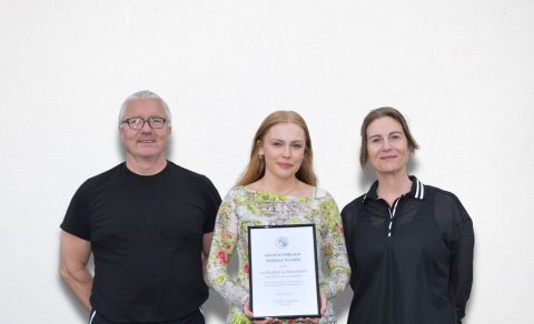 Ína Berglind ein þeirra sem hlaut Menntaverðlaun HÍ