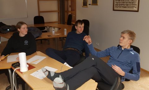 Af æfingu Gettu betur liðs ME 2022