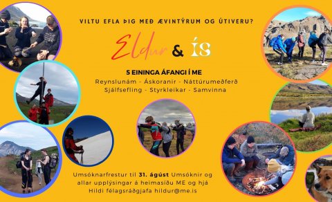 Eldur&Ís - sjálfsefling, útivera og ævintýri!