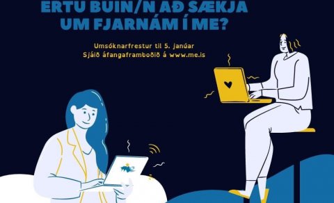 Enn er laust í fjarnám á vorönn