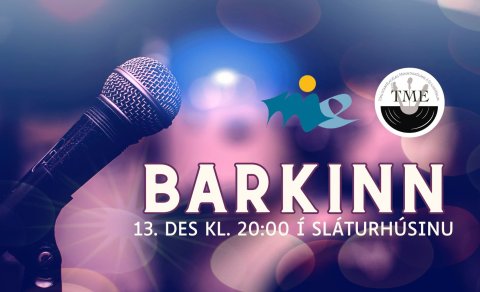 Barkinn - söngkeppni ME á miðvikudag