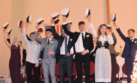 Nokkrar myndir frá haustútskrift