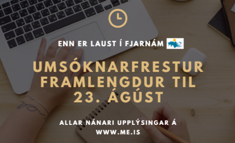 Umsóknarfrestur í fjarnám framlengdur