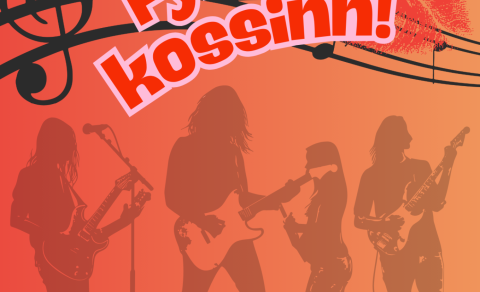 LME setur upp leiksýninguna 