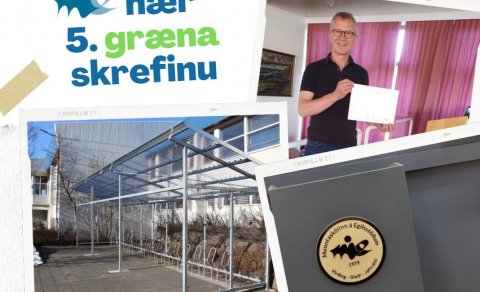 ME náði 5. græna skrefinu.