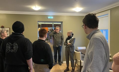 Heimsókn á Gistihúsið