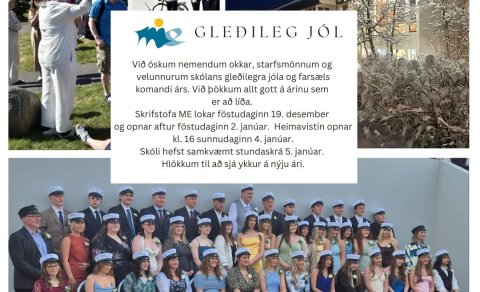 Gleðileg jól og farsælt komandi ár!