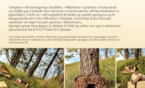 PREFAB / FORSMÍÐ listbúðir ME í Sláturhúsinu