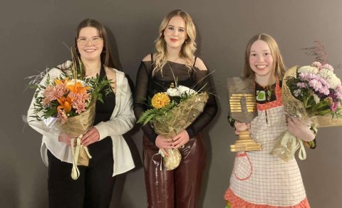 Fyrstu 3 sætin: Stefanía Þórdís, Dögun og Gyða eftir Barkann desember 2023